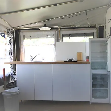 Campingplatz Strandgut Wohnwagen